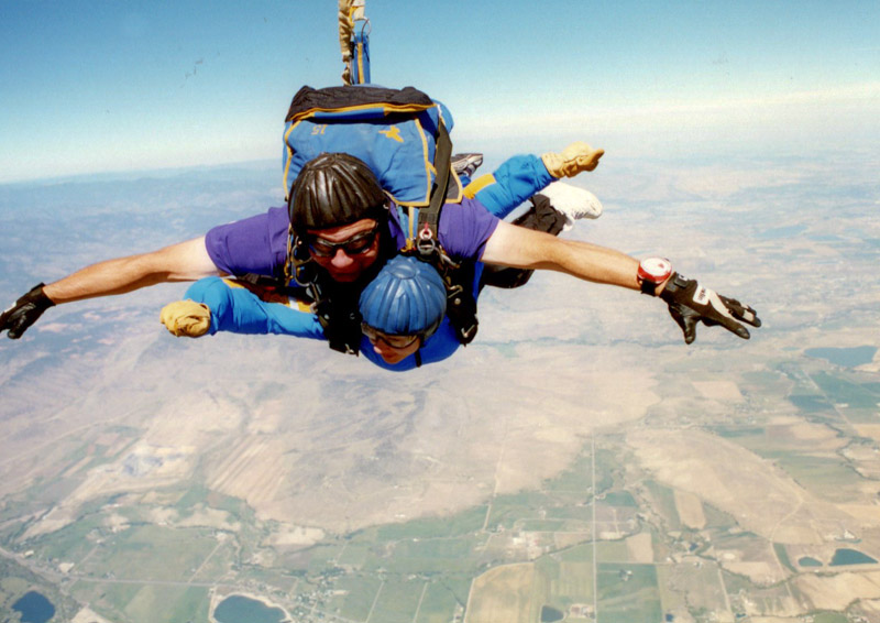 Skydiving and Freefalling in Colorado