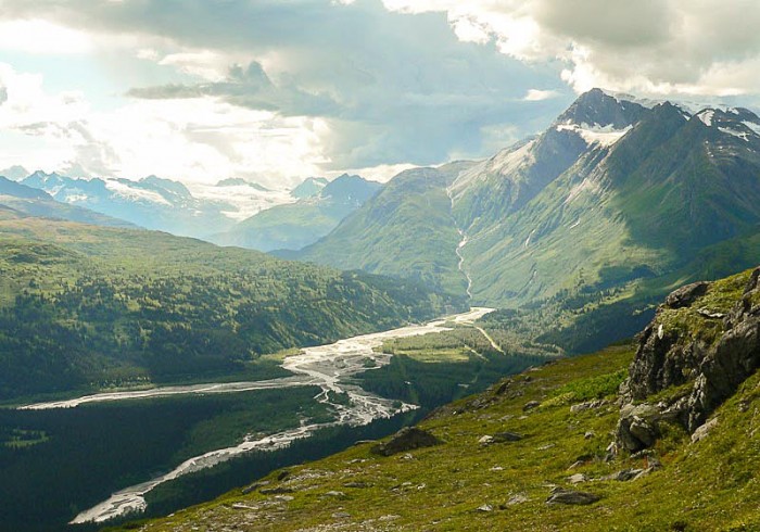 Thompson Pass near Valdez, Alaska