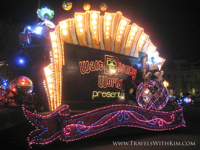 Walt Disney World's Electrical Parade float Walt Disney World's Electrical Parade float