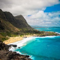 Makapu`u Beach on Oahu, Hawaii