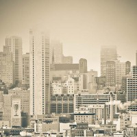 Downtown San Francisco Fog
